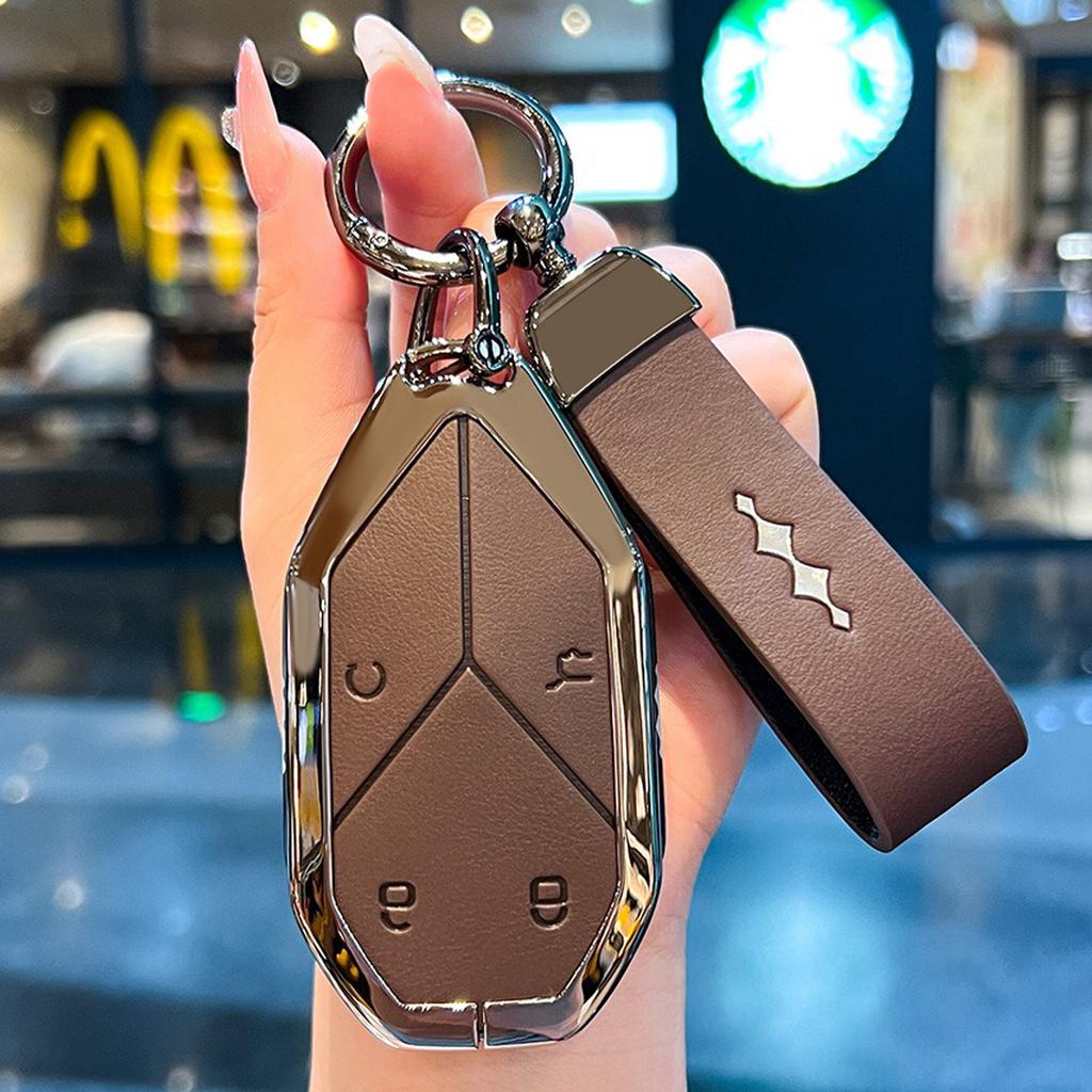 Car Key Case For Byd Leopard 5 Accessories Fang Cheng Bao Formula Titanium 3 8 7 Keychain Cover Shell Housing Holder Fob