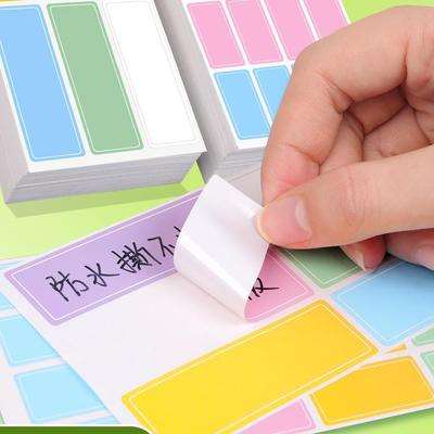 Waterproof Self-Adhesive Cute Label Stickers for Cosmetics