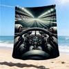 1 Stück Rennwagen Innenraum Druck Außenplane, Leichte Polyester,