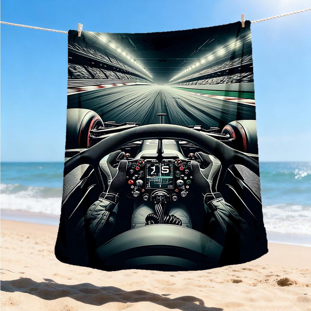 1 Stück Rennwagen Innenraum Druck Außenplane, Leichte Polyester,
