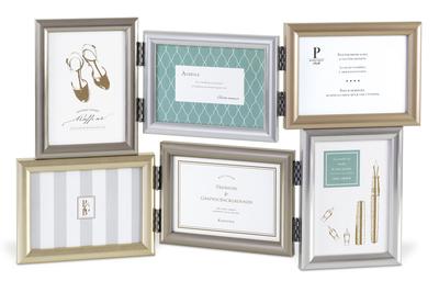 Kishima Photo Interior Large Service Wall 6 Berti Frame, Frame, Size, Size, Tabletop, Mounted, Horizontal, Windows, Stylish, Silver, Bronze, KP-31340