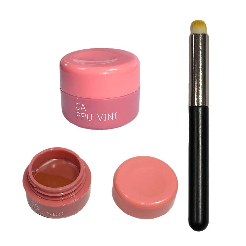 CAPPUVINI Dual-Color Soft-Focus Lip & Cheek Matte Tint Cream