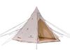 Tenda da campeggio doppia Pyramid Beige antivento per esterni