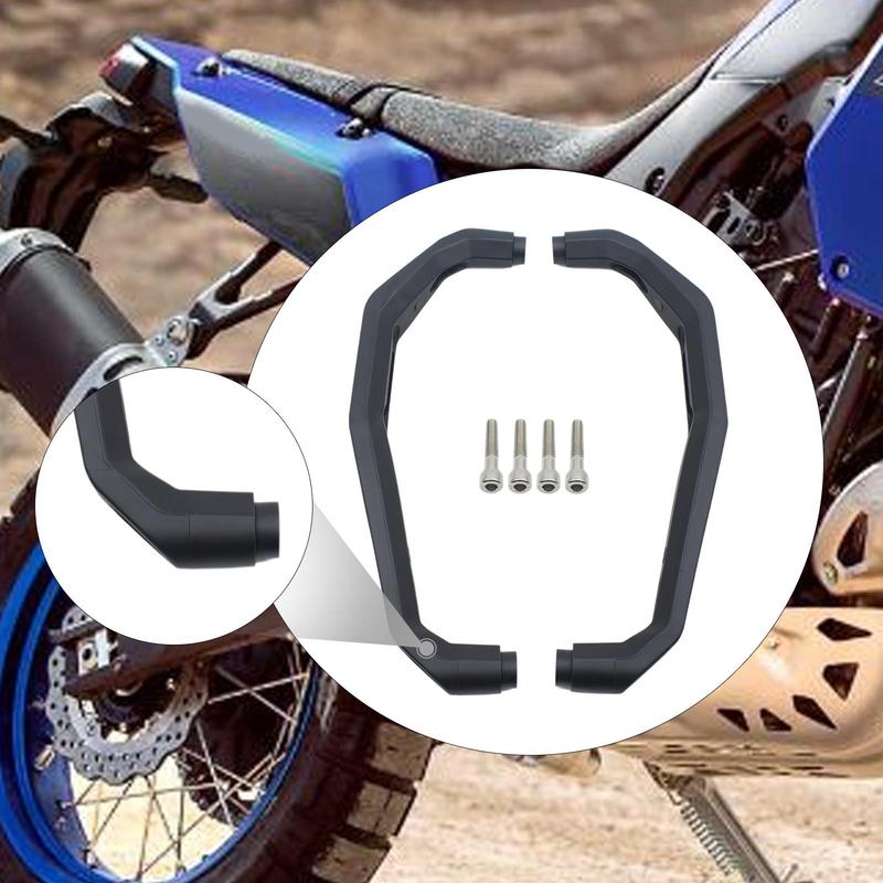 2Pcs Motorcycle Rear Passenger Grab Handle 10.87inch Metal Comfortable Grip Seat