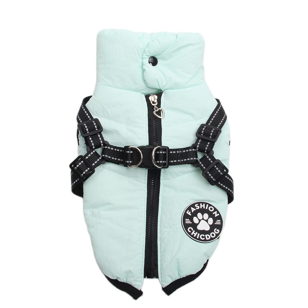 Hunde und Katzen Mantel Jacke Haustier Weste Hund Haustier Geschirr Reißverschluss Design Welpen warme Hoodies Kleidung 4 Farben