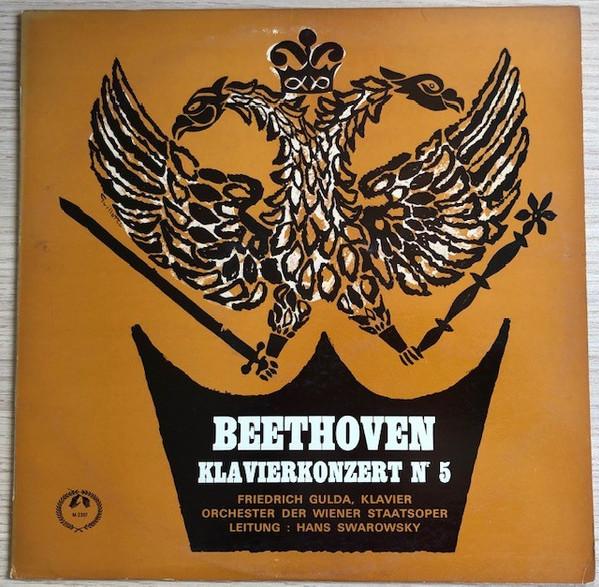 LP Record LUDWIG VAN BEETHOVEN FRIEDRICH GU Klavierkonzert Nr. 5 In Esdur Op. M2307 Musical Masterp Germany Classical Used