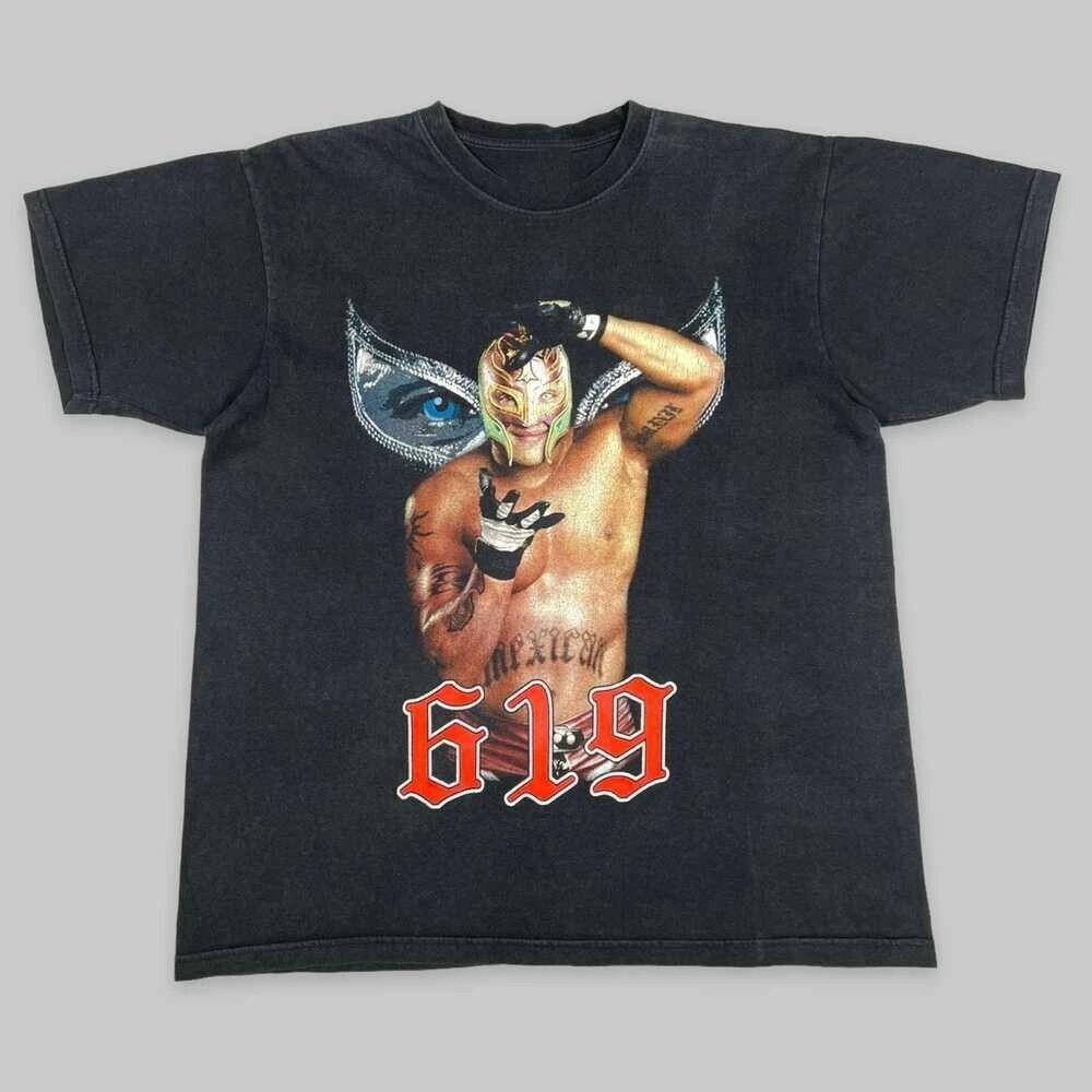 Rey Mysterio ‘619’ Euro T-Shirt Cotton Tee All Size S-4XL Unisex T-Shirt L