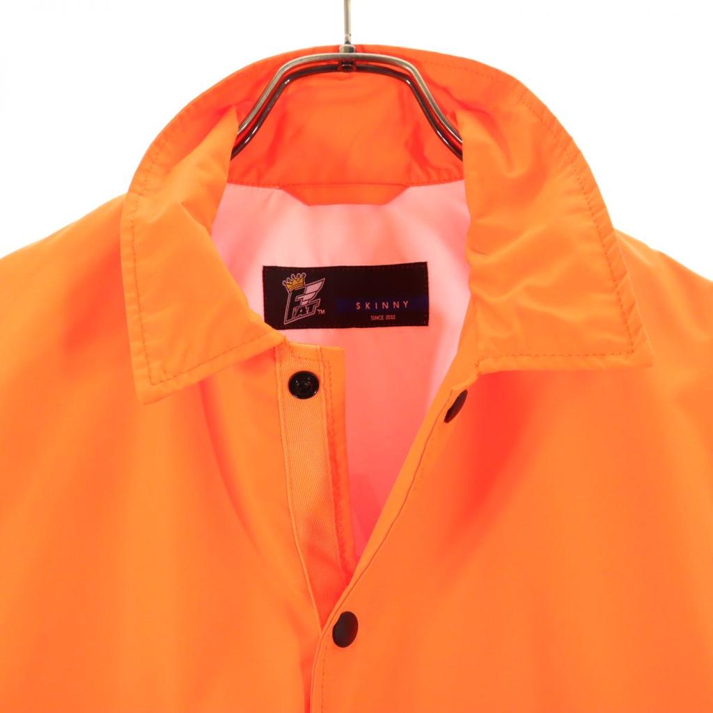 Fat Nylon Jacket Orange Men's Used