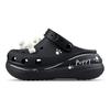 Sabot clasic EVA MM Dream Builder Cățeluș Graffiti Drăguț Amuzant Atrăgător Desenat manual Drăguț Pantofi cu găuri Unisex Același Negru Alb