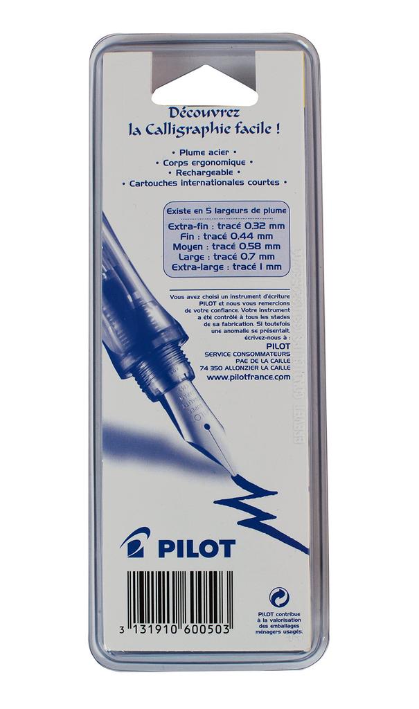 Pilot Plumix Stylo Plume Large Noir