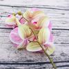 1Pc 6Heads Artificial Butterfly Orchid Silk Flower Home Wedding Party Decor