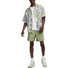 Nike Shirts Men's Green Yellow Polo Collar Moderate Other DX1846-386
