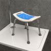 Non-slip EVA Bath Stool Cushion Ergonomic Waterproof Bathroom Cushion Shower Seat Pads  For Elderly