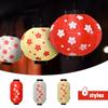 Japan Style Sakura Lantern Chinese Oriental Style Plum Blossom Silk Cloth Lantern Restaurant Wedding Party Festival Decor Gifts