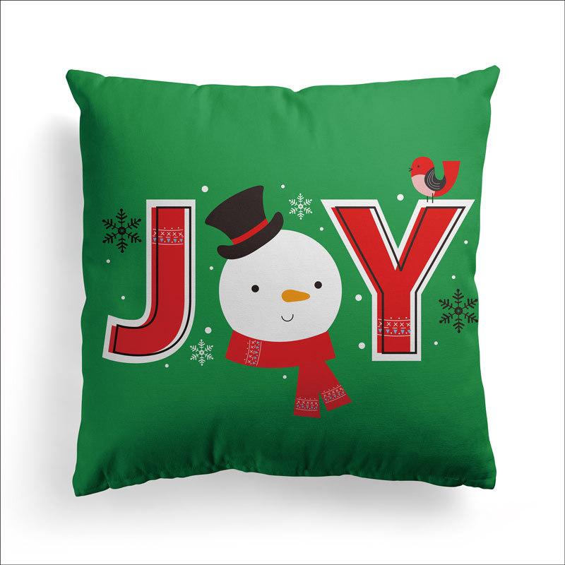 New Christmas Pillowcase Green Holiday Home Decoration Pillow Cushion Cover Pillow