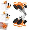 90 Degree Stone Seam Setter Tile Leveling Device Adjustable With 2/4 Suction Cups For Wall Tiles Rock Slabs