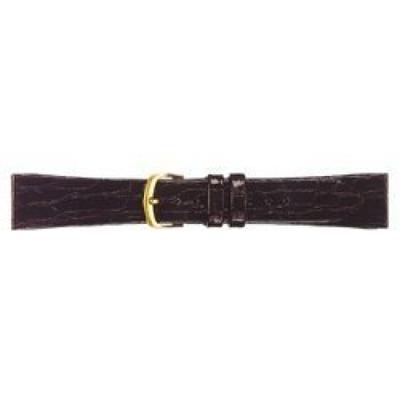 Replacement Cowhide DA83 Watch Accessories (Genuine) Strap, Crocodile-Embossed, Water-Repellent, [] Men's & Women's