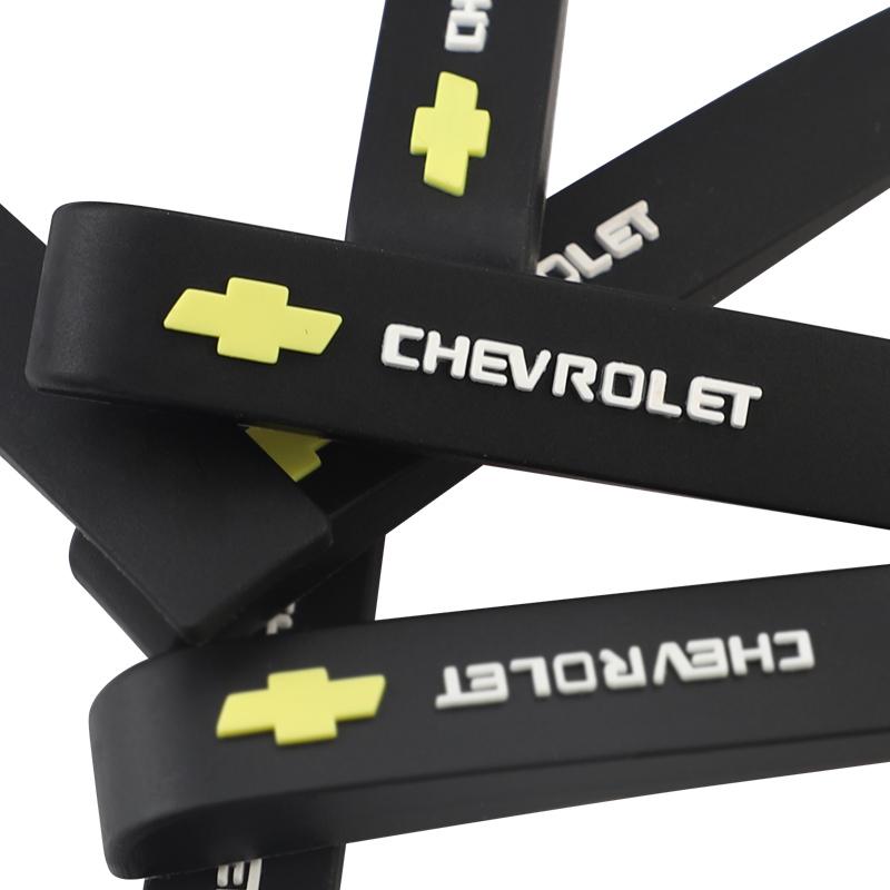 6Pcs Car Door Rubber Strip Sticker Anti Collision Protective For Chevrolet Corvette Montana TrailBlazer Silverado Traverse Cruze