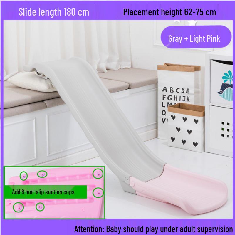 Compact Indoor Toddler Slide: Convertible Sofa or Bedside Toy for Small Spaces