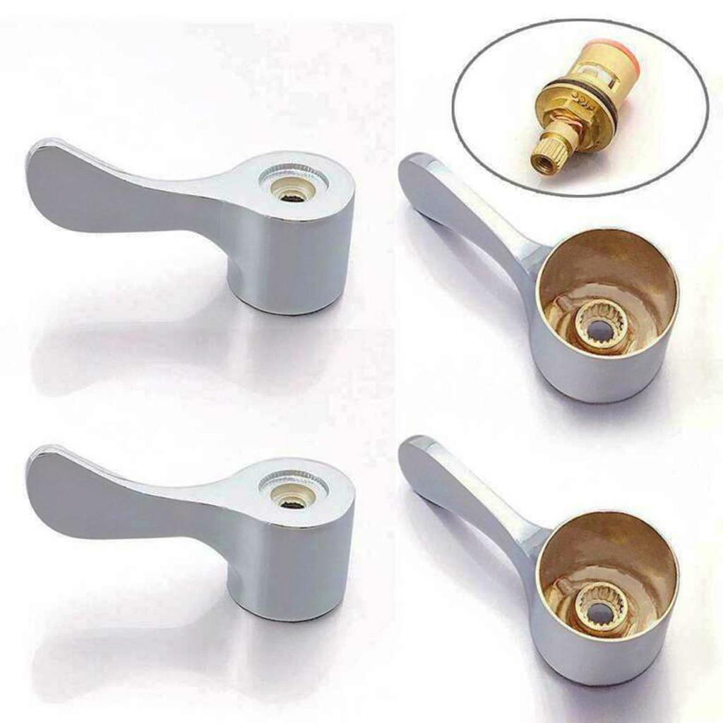 Basin Sink Tap Reviver Lever Heads Conversion Kit 1/ 4 Turn Replacement