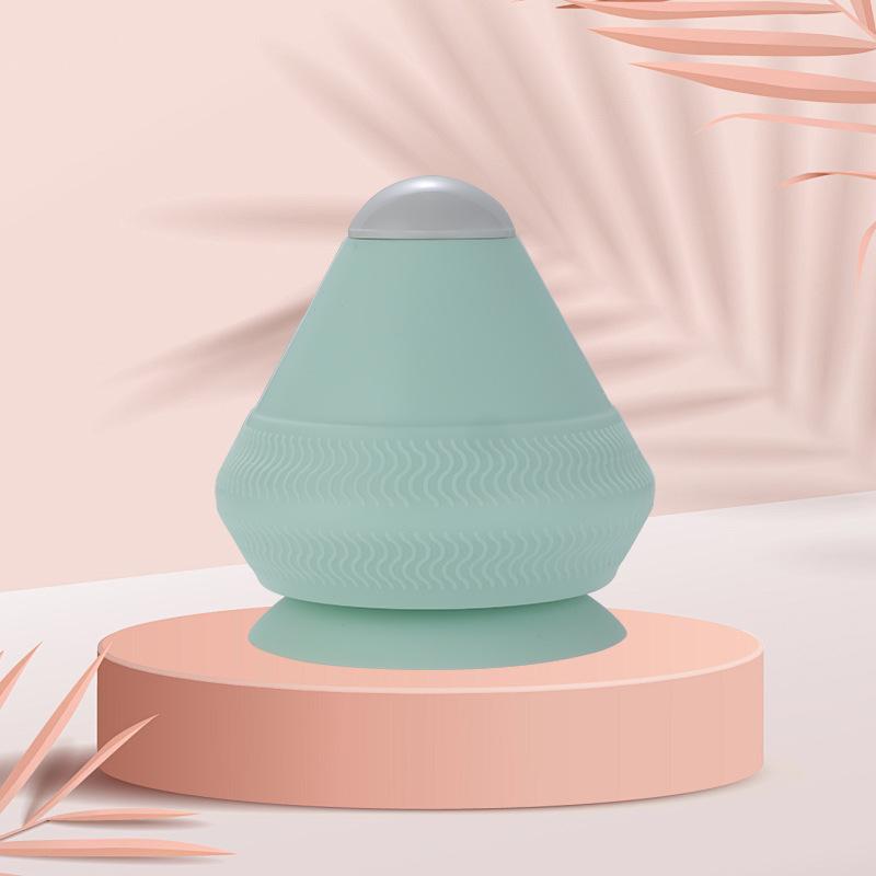 Smart Auto-Adhesive Muscle Recovery Ball-Multi-Zone Pulsation Massager for Feet/Neck/Back with Adjustable Heat & Vibration Modes