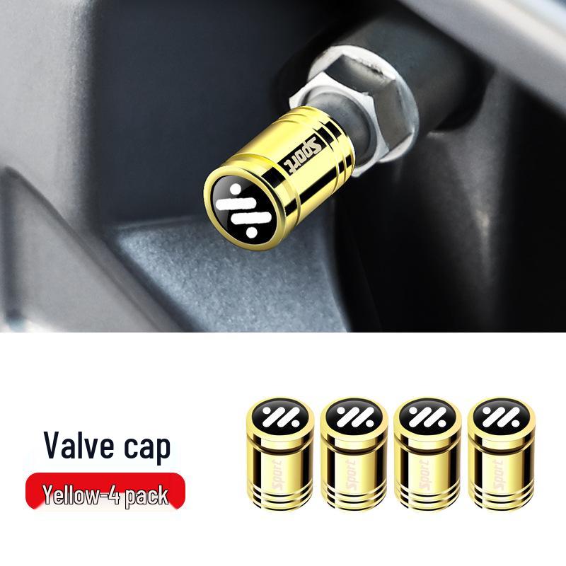 Anti-Theft Metal Dust Caps for IM LS7/LS6/L7 Car Tire Valves