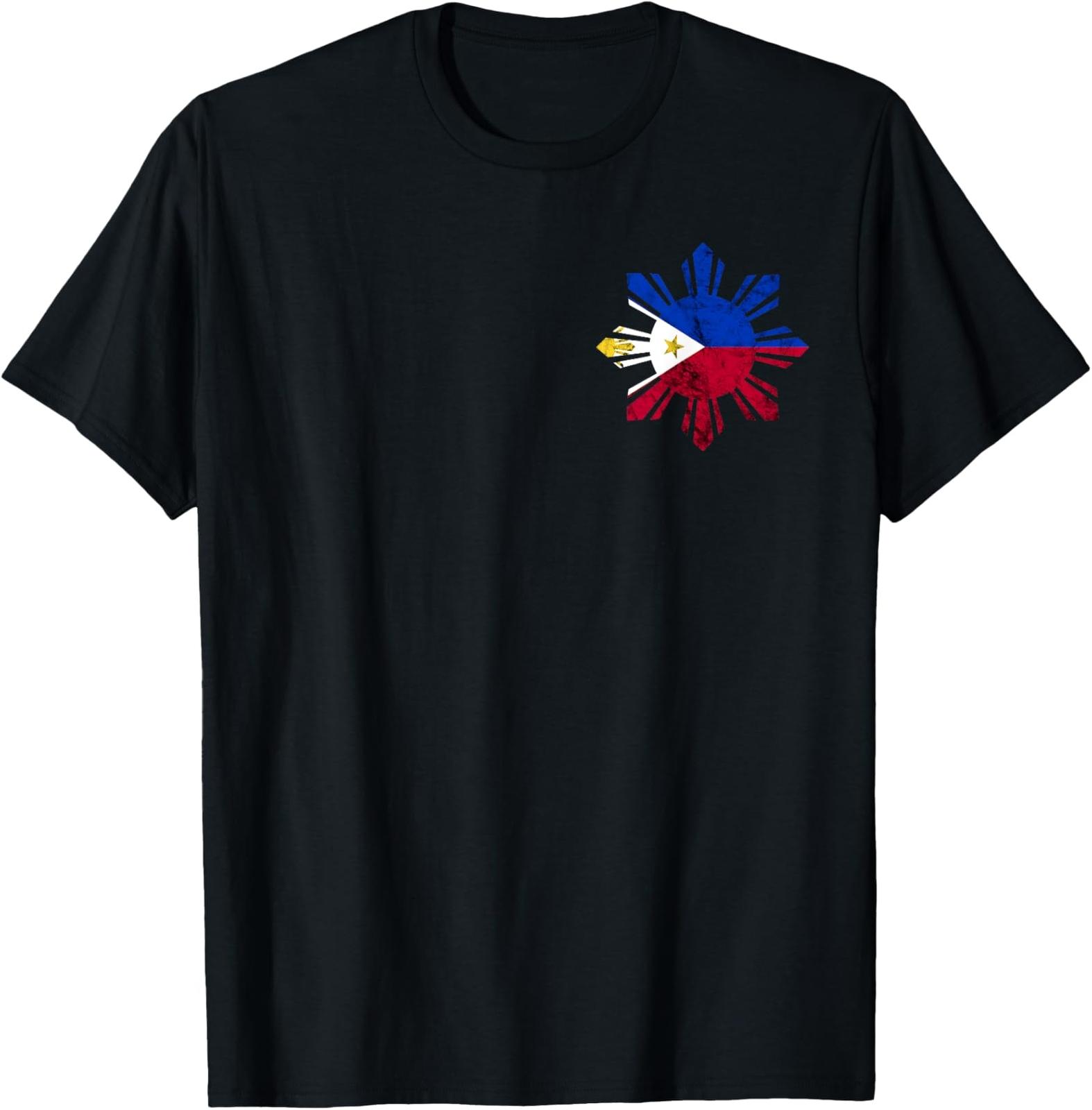 NEW LIMITED Philippines Filipino Flag Pilipinas Pride Filipino Roots T-Shirt S