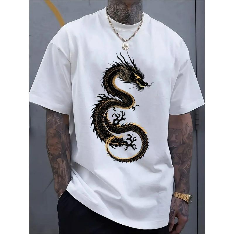 

European sizes Men s casual sportswear short-sleeved shirt, trendy 2D printed pattern, stretchy and comfortable 4XL