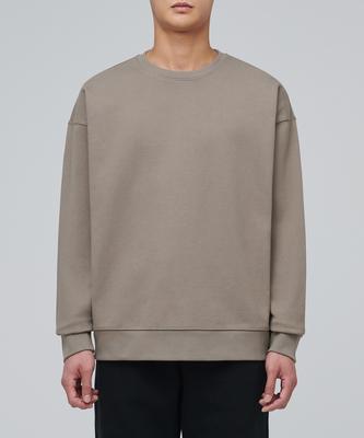 Musinsa Standard Heavyweight Oversized Sweatshirt [Dusty Beige]