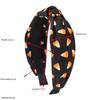 Halloween Elemente Geist Totenkopf Stern Mond Gedrucktes Stirnband Trendige Mode Feiertagsparty Haarschmuck