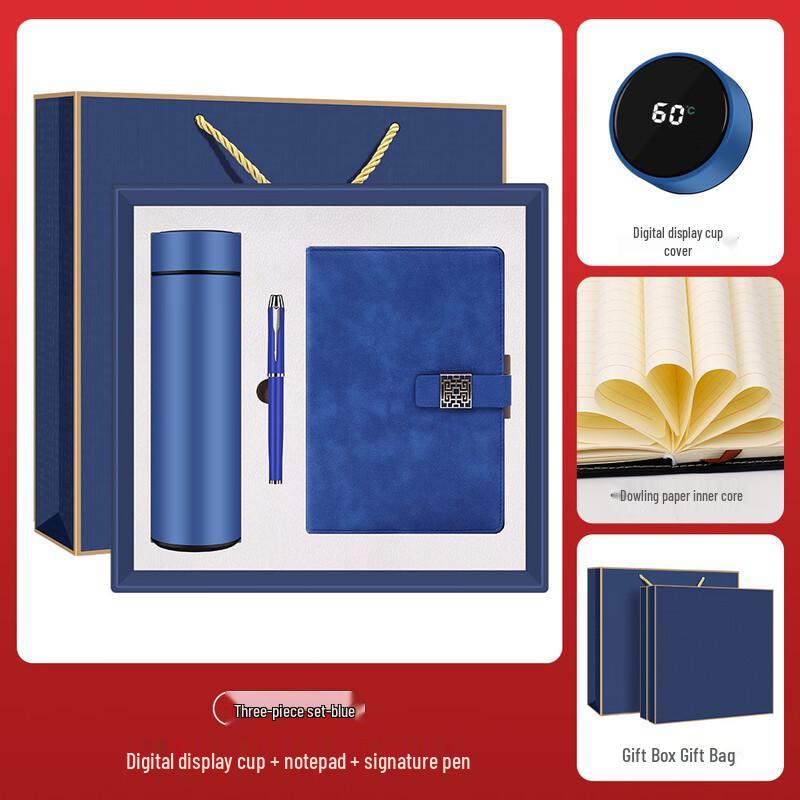 Shangqi Thermos Gift Set with Notebook