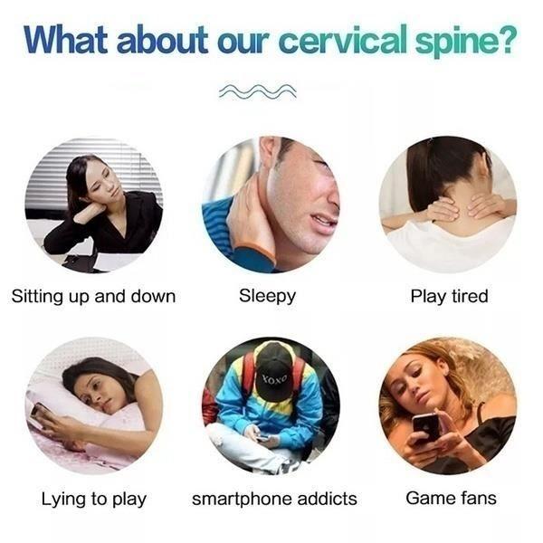 Massagegerät für Nacken und Körper - Schmerzlinderung - Digitale Therapie - Akupunktur - Zehner