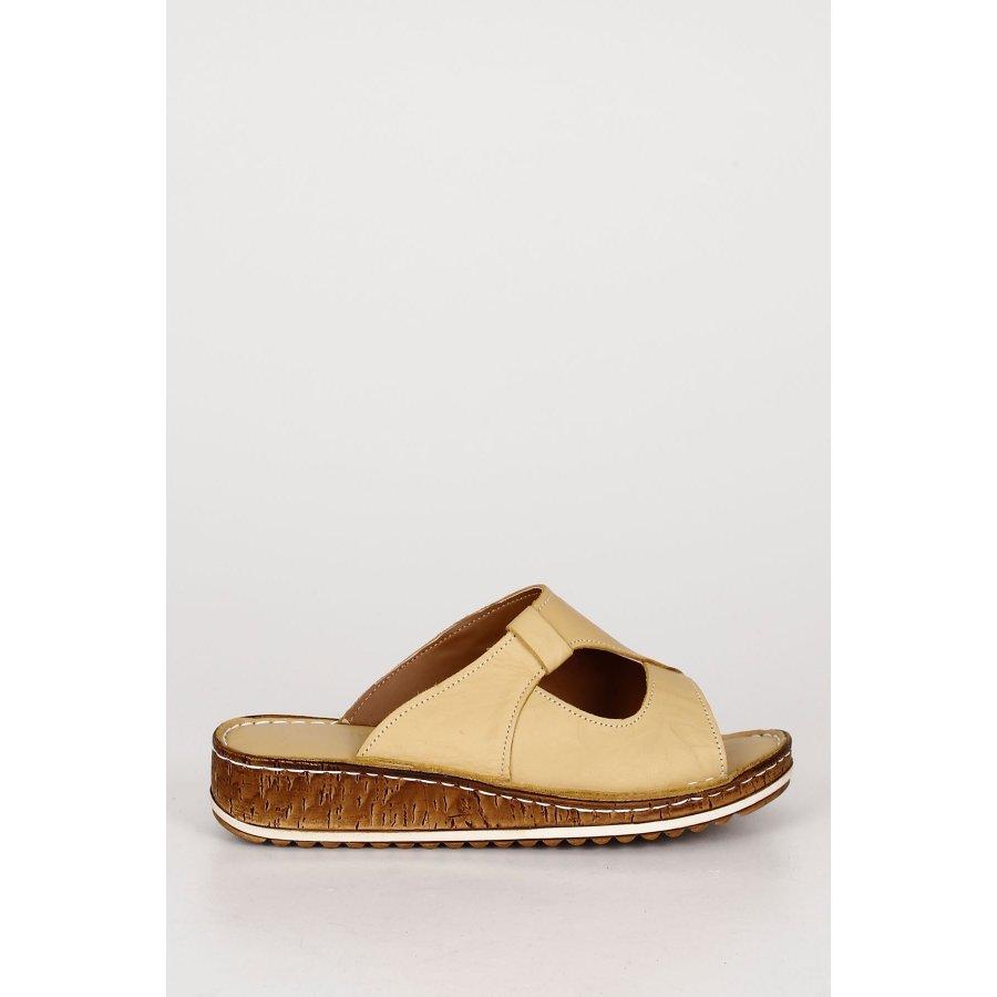 

Женские повседневные комфортные тапочки из натуральной кожи