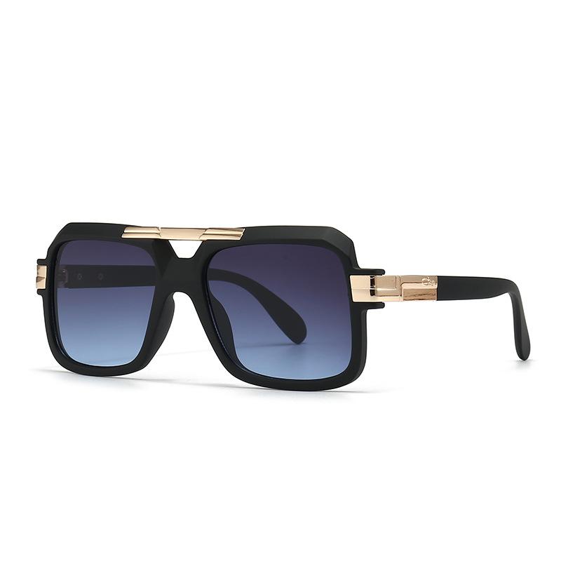 Occhiali da Sole Quadrati Pilot di Lusso Classici Designer Steampunk Vintage Montatura Grande Occhiali da Guida Per Donne Uomini
