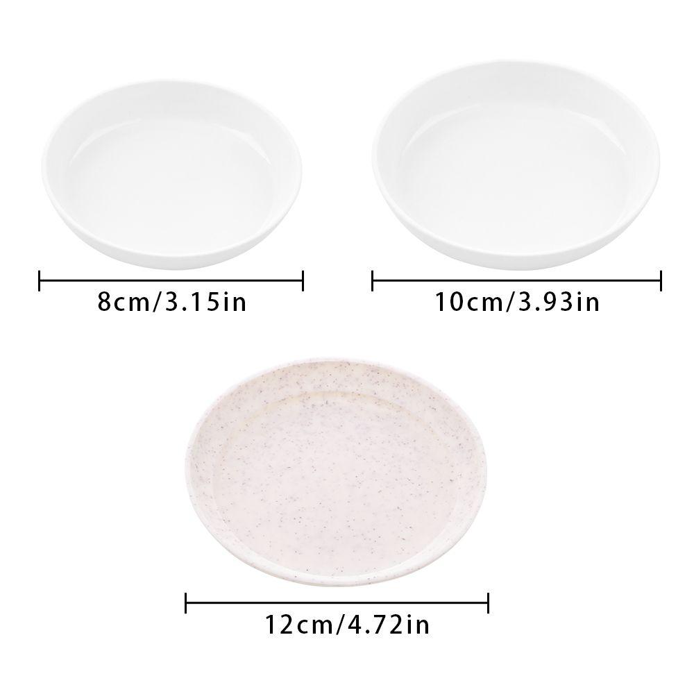 2Pcs Heavy Duty Verdickt Langlebig Anlage Untertasse Indoor Outdoor Drip Trays Kunststoff Tablett Untertassen