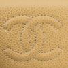 USED CHANEL Key holder  six hooks Caviarskin beige 8th