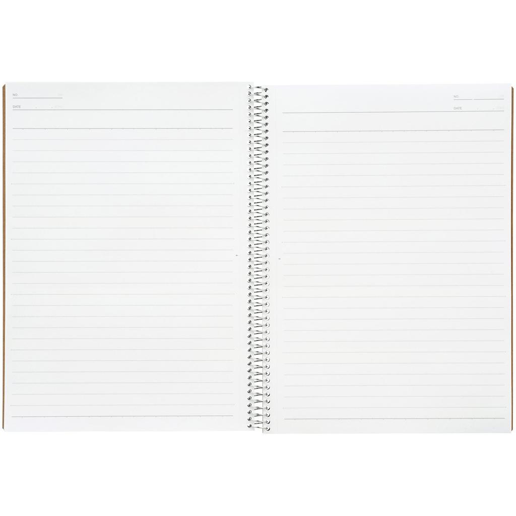 Maruman Spiral Notebook, 8mm Ruled, Basic, B5, 40 Sheets, Set of 10, N256