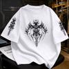 Gothic Style Tribal Totem Men's T Shirt for Summer, New Casual Retro Style, Original Style, Unisex