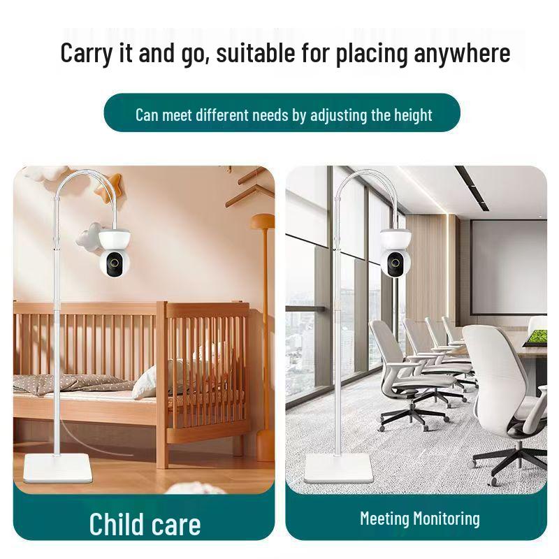 Durable Baby Monitor & Smart Camera Floor Stand with Humanized Design