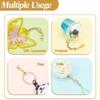 8 Pcs Double Lobster Clasp Double End Design Necklace Clasps and Closures Extender Double Opening Jewelry Clasps