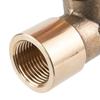M18x1 5 Threaded Brass Sensor Adapter 90 Degree Elbow Fitting for Automotive Exhaust Applications Providing Performance