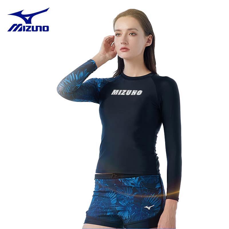Mizuno Women s Quick-Dry Long Sleeve Split Swimsuit L