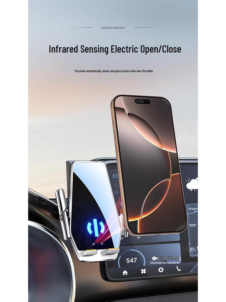 HiPhi Y/Z Car Phone Holder: Premium Navigation Support Bracket for Interior Enhancement, 23 Models Available.