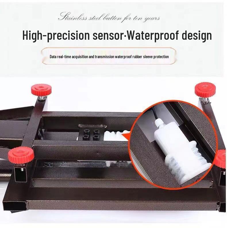 Electronic Weighing Scale: 300kg Commercial & 100kg Household Platform for Vegetables