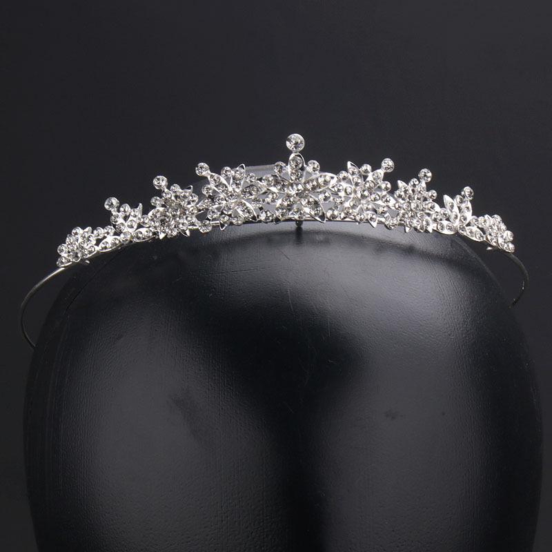 2022 Rhinestone Alloy Grand European Wedding Crown Jewelry for Brides
