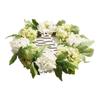 40cm Background Decor Hydrangea Wreath Artificial Front Door Hello