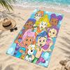 Serviette de Plage Microfibre Bubble Guppies Séchage Rapide Sans Sable Légère Serviettes de Plage pour Voyage Natation Camping