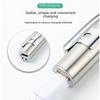 Stainless Steel USB Mini Inspection Flashlight for Outdoor Use