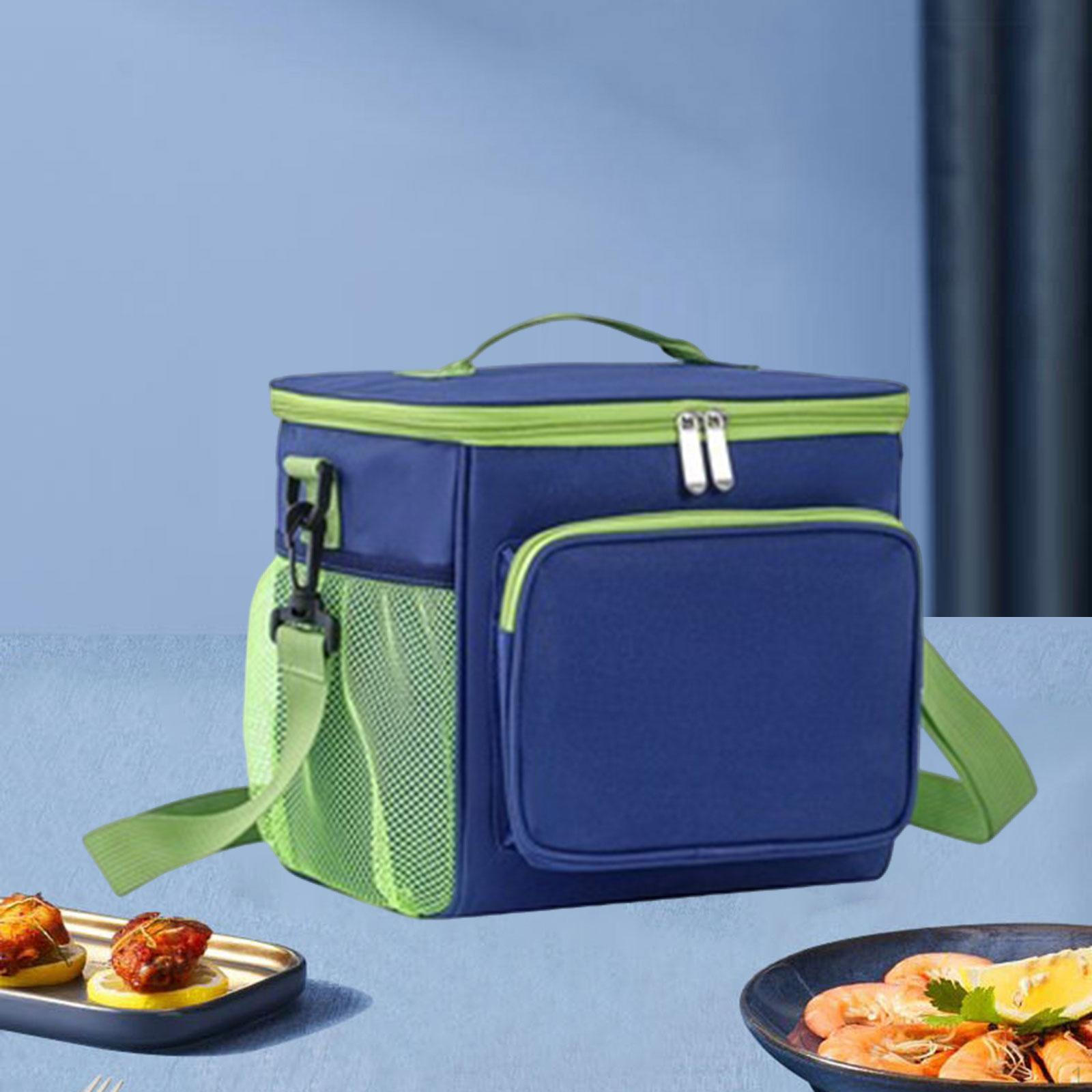 

Изолированная сумка-холодильник, ланч-бокс для пикника, кемпинга, путешествий синий