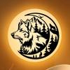 Wolf Metallwandkunst Skulptur für Wohnzimmer Garten Terrasse Café Bar Dekor